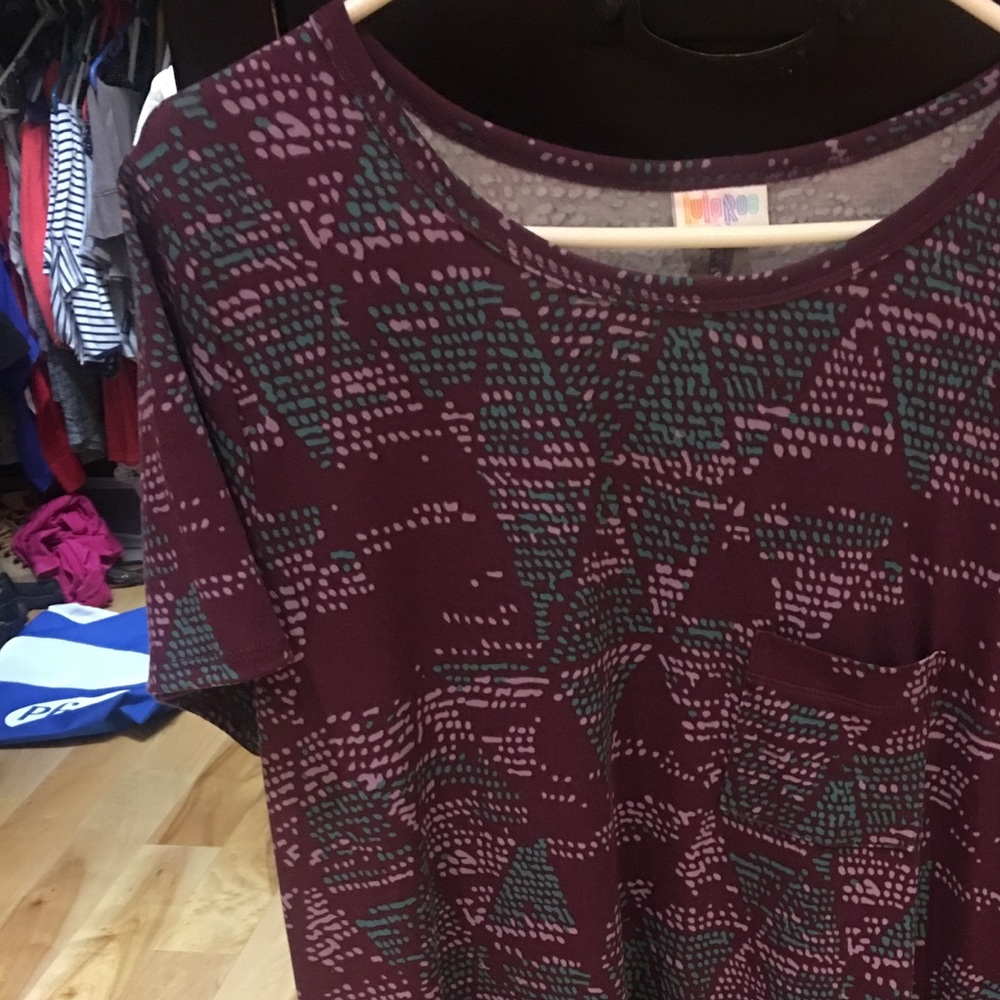 LulaRoe Carly dress size large .